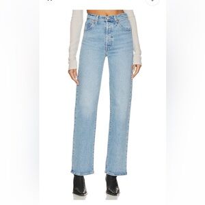 Levi’s Ribcage Full Length in Samba Tango Light